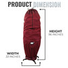 Heavy-Duty Upright Christmas Tree Storage Bag for Artificial Trees up to 9 Foot Tall, Durable Woven Polyester Fabric, Stand Not Included Heavy-Duty Upright Christmas Tree Storage Bag for Artificial Trees up to 9 Foot Tall, Durable Woven Polyester Fabric, Stand Not Included