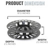 Christmas Light Storage Reel Holder with Installation Clip, Polyester Zip up Bag, Organizes up to 125 Foot of Mini Lights (SB-10148-RS-VT) Christmas Light Storage Reel Holder with Installation Clip, Polyester Zip up Bag, Organizes up to 125 Foot of Mini Lights (SB-10148-RS-VT)