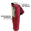Wrapping Paper Storage Container, Bag Holds up to 12 Rolls 40" Tall, 4" Top Pocket Organizes Ribbon & Bows, 9" Diameter (SB-10155-VT) Wrapping Paper Storage Container, Bag Holds up to 12 Rolls 40" Tall, 4" Top Pocket Organizes Ribbon & Bows, 9" Diameter (SB-10155-VT)