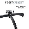 Universal Rolling Artificial Christmas Tree Stand for Trees up to 9 Foot Tall, Locking Caster Wheels (TK-10828-CC-VT)