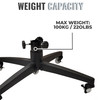Universal Rolling Artificial Christmas Tree Stand for Trees up to 9 Foot Tall, Locking Caster Wheels (TK-10828-VT) Universal Rolling Artificial Christmas Tree Stand for Trees up to 9 Foot Tall, Locking Caster Wheels (TK-10828-VT)