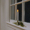 Battery Operated LED Window Candles with Flickering Amber Flame, Automatic Timer, 9.75 Inches Tall (VT-1206, Pack of 4) Battery Operated LED Window Candles with Flickering Amber Flame, Automatic Timer, 9.75 Inches Tall (VT-1206, Pack of 4)