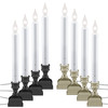 LED Electric Window Candles with Bright Hot Spot, Sensor Dusk to Dawn, Flicker Flame or Steady On, USB Low Voltage Adapter, (VT-1270-4, Pack of 4) LED Electric Window Candles with Bright Hot Spot, Sensor Dusk to Dawn, Flicker Flame or Steady On, USB Low Voltage Adapter, (VT-1270-4, Pack of 4)