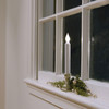 Battery Operated LED Window Candles with Bright Hot Spot, Automatic Timer (VT-1506, Pack of 4)