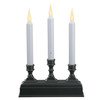 Battery Operated LED Window Candelabra with Sensor and 8 Hour Timer, Warm White Flame (VT-1630) Battery Operated LED Window Candelabra with Sensor and 8 Hour Timer, Warm White Flame (VT-1630)