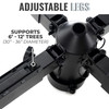 Universal Metal Rolling Artificial Christmas Tree Stand for Trees up to 12 Foot Tall, Adjustable Legs (TK-30019-CC-VT) Universal Metal Rolling Artificial Christmas Tree Stand for Trees up to 12 Foot Tall, Adjustable Legs (TK-30019-CC-VT)