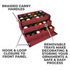Christmas Ornament Storage Box with Adjustable Acid-Free Dividers, Holds 54 – 4 Inch Ornaments (26” L x 13.5”W x 13”H, SB-40042-VT) Christmas Ornament Storage Box with Adjustable Acid-Free Dividers, Holds 54 – 4 Inch Ornaments (26” L x 13.5”W x 13”H, SB-40042-VT)