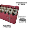 612 Vermont Christmas Ornament Storage Box with Adjustable Acid-Free Dividers, Holds 54 – 4 Inch Ornaments (26”L x 13”W x 13”H, SB-40044-VT) 612 Vermont Christmas Ornament Storage Box with Adjustable Acid-Free Dividers, Holds 54 – 4 Inch Ornaments (26”L x 13”W x 13”H, SB-40044-VT)