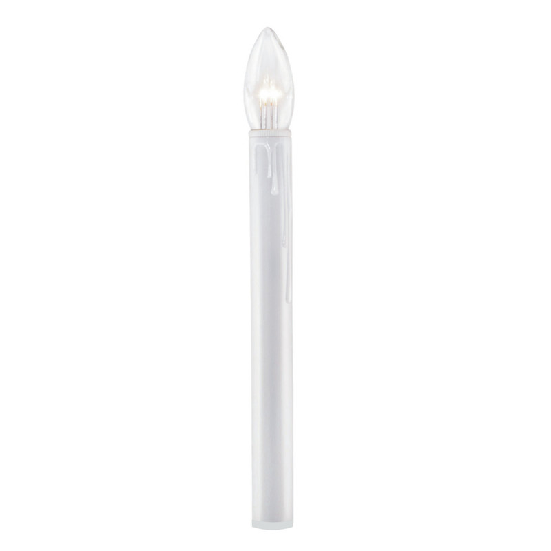 Ultra-Bright LED Christmas Window Candle with Auto Timer, Battery Operated, No Base, Single Candle Ultra-Bright LED Christmas Window Candle with Auto Timer, Battery Operated, No Base, Single Candle