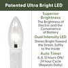 Slimline Ultra-Bright LED Window Candles, Battery Operated, Remote Control, Metal Base (VT-9167-R4, Pack of 4) Slimline Ultra-Bright LED Window Candles, Battery Operated, Remote Control, Metal Base (VT-9167-R4, Pack of 4)