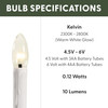 Programmable Ultra-Bright LED Window Candle Replacement Bulbs for 9167 Series Candle (VT-9227-4R-W, Pack of 4) Programmable Ultra-Bright LED Window Candle Replacement Bulbs for 9167 Series Candle (VT-9227-4R-W, Pack of 4)