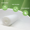 Clear Ribbed Shelf Liner, Waterproof, Non-Adhesive Plastic (12 Inch x 40 Feet) Clear Ribbed Shelf Liner, Waterproof, Non-Adhesive Plastic (12 Inch x 40 Feet)