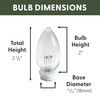 Plastic Shatterproof Ultra-Bright LED Window Candle Replacement Bulbs for 9134 Series Candle (VT-9222-4R-W, Pack of 4) Plastic Shatterproof Ultra-Bright LED Window Candle Replacement Bulbs for 9134 Series Candle (VT-9222-4R-W, Pack of 4)