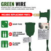 100 Gold Frost Christmas Lights on a Green Wire String, UL Approved for Indoor/Outdoor Use, 18' of Lighted Length, 20' of Total Length 100 Gold Frost Christmas Lights on a Green Wire String, UL Approved for Indoor/Outdoor Use, 18' of Lighted Length, 20' of Total Length