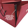 Christmas Ornament Storage Box with 3 Slide Out Trays, Adjustable Acid-Free Dividers, Holds 72 - 3 Inch Ornaments (20"L x 14"W x 10"H,  SB-10496F-VT) Christmas Ornament Storage Box with 3 Slide Out Trays, Adjustable Acid-Free Dividers, Holds 72 - 3 Inch Ornaments (20"L x 14"W x 10"H,  SB-10496F-VT)