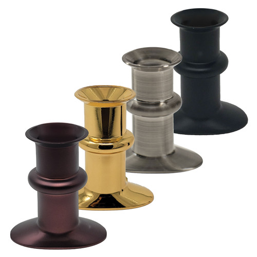 Slimline Replacement Metal Base for VT-2813 and VT-9167 Series Window Candles