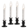 Slimline Ultra-Bright LED Window Candles, Battery Operated, Metal Base (VT-2813, Pack of 4) Slimline Ultra-Bright LED Window Candles, Battery Operated, Metal Base (VT-2813, Pack of 4)
