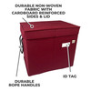 Slim Ornament Storage Box with Adjustable Acid-Free Dividers, Holds 120 Ornaments (15 ” H x18” L x 13.75” D, SB-40061-VT) Slim Ornament Storage Box with Adjustable Acid-Free Dividers, Holds 120 Ornaments (15 ” H x18” L x 13.75” D, SB-40061-VT)
