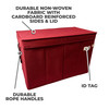 Nutcracker and Figurine Storage Box with Adjustable Dividers, 17” H x 26” L x 13.5” D (SB-40062-VT) Nutcracker and Figurine Storage Box with Adjustable Dividers, 17” H x 26” L x 13.5” D (SB-40062-VT)