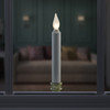 Battery Operated LED Window Candles with Bright Hot Spot, Automatic Timer (VT-1506, Pack of 4)