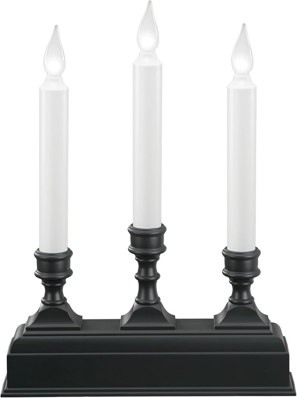 Battery Operated LED Window Candelabra with Bright Hot Spot, 8 Hour Timer (VT-1530) Battery Operated LED Window Candelabra with Bright Hot Spot, 8 Hour Timer (VT-1530)