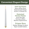 Battery Operated LED Taper Candles with Remote Control, Gripper Base, 11.75” Tall (VT-R1661-4, Pack of 4) Battery Operated LED Taper Candles with Remote Control, Gripper Base, 11.75” Tall (VT-R1661-4, Pack of 4)