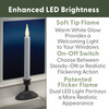 LED Electric Window Candles with Sensor Dusk to Dawn, Warm White Flicker Flame or Steady On, USB Low Voltage Adapter, (VT-1670-4, Pack of 4) LED Electric Window Candles with Sensor Dusk to Dawn, Warm White Flicker Flame or Steady On, USB Low Voltage Adapter, (VT-1670-4, Pack of 4)