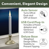 LED Electric Window Candles with Sensor Dusk to Dawn, Warm White Flicker Flame or Steady On, USB Low Voltage Adapter, (VT-1670-4, Pack of 4) LED Electric Window Candles with Sensor Dusk to Dawn, Warm White Flicker Flame or Steady On, USB Low Voltage Adapter, (VT-1670-4, Pack of 4)